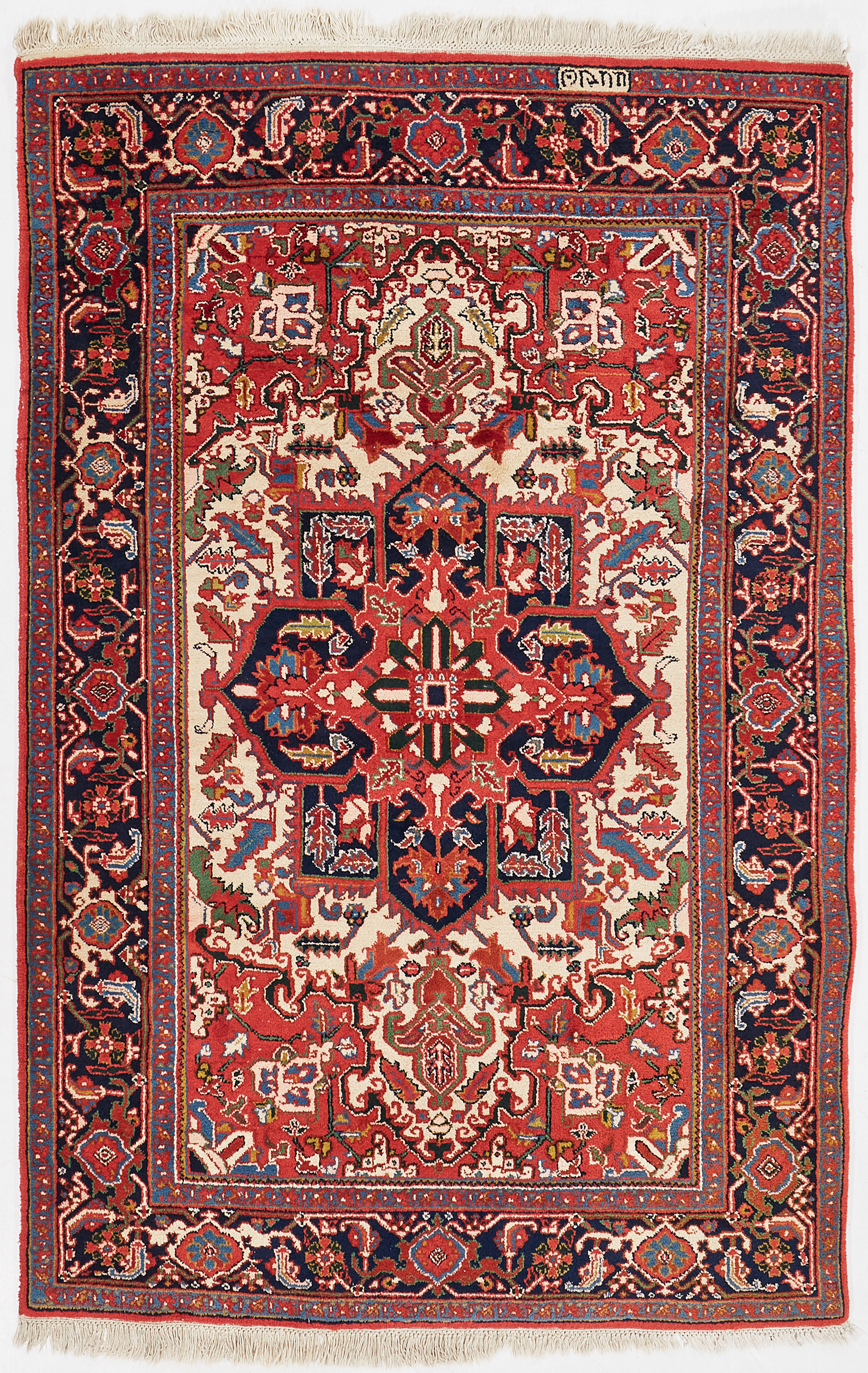 ORIENTMATTA, Heris-liknande, semiantik/old, ca 226 x 162 cm.