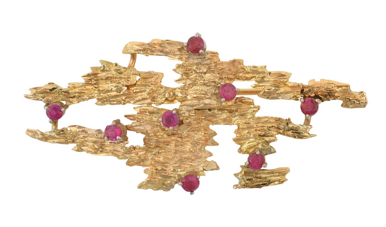 A Ruby Brooch