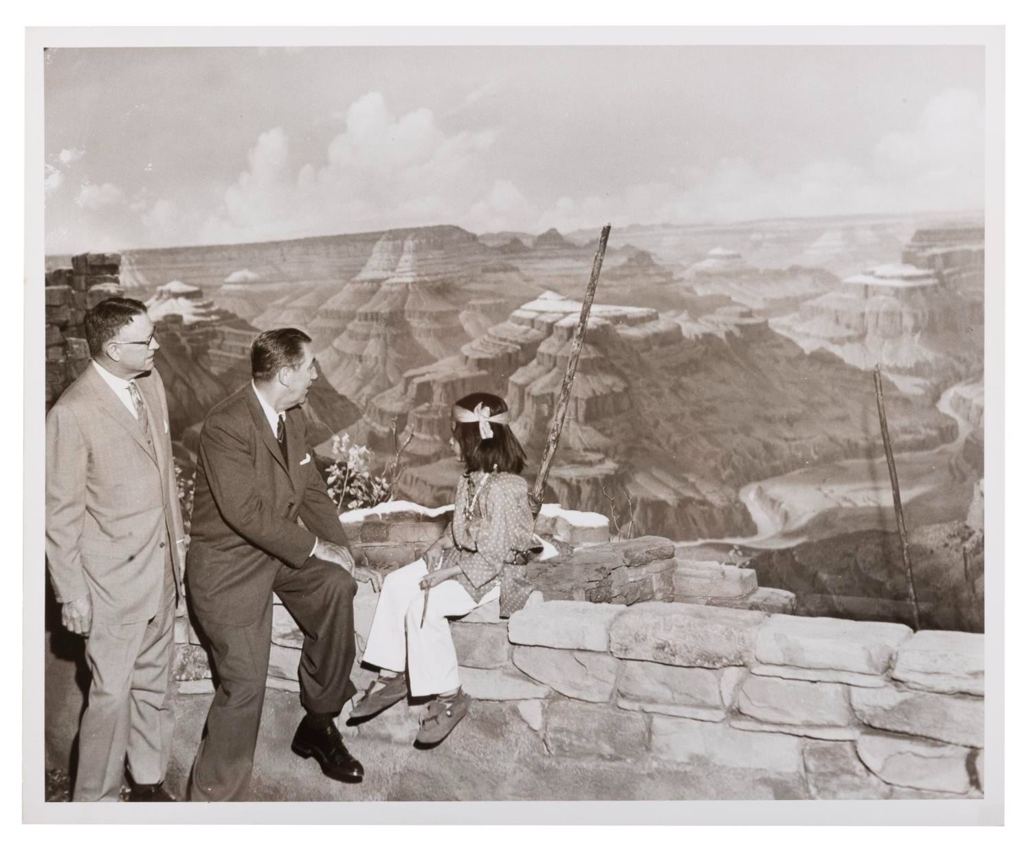 A Grand Canyon Diorama Dedication Photo.