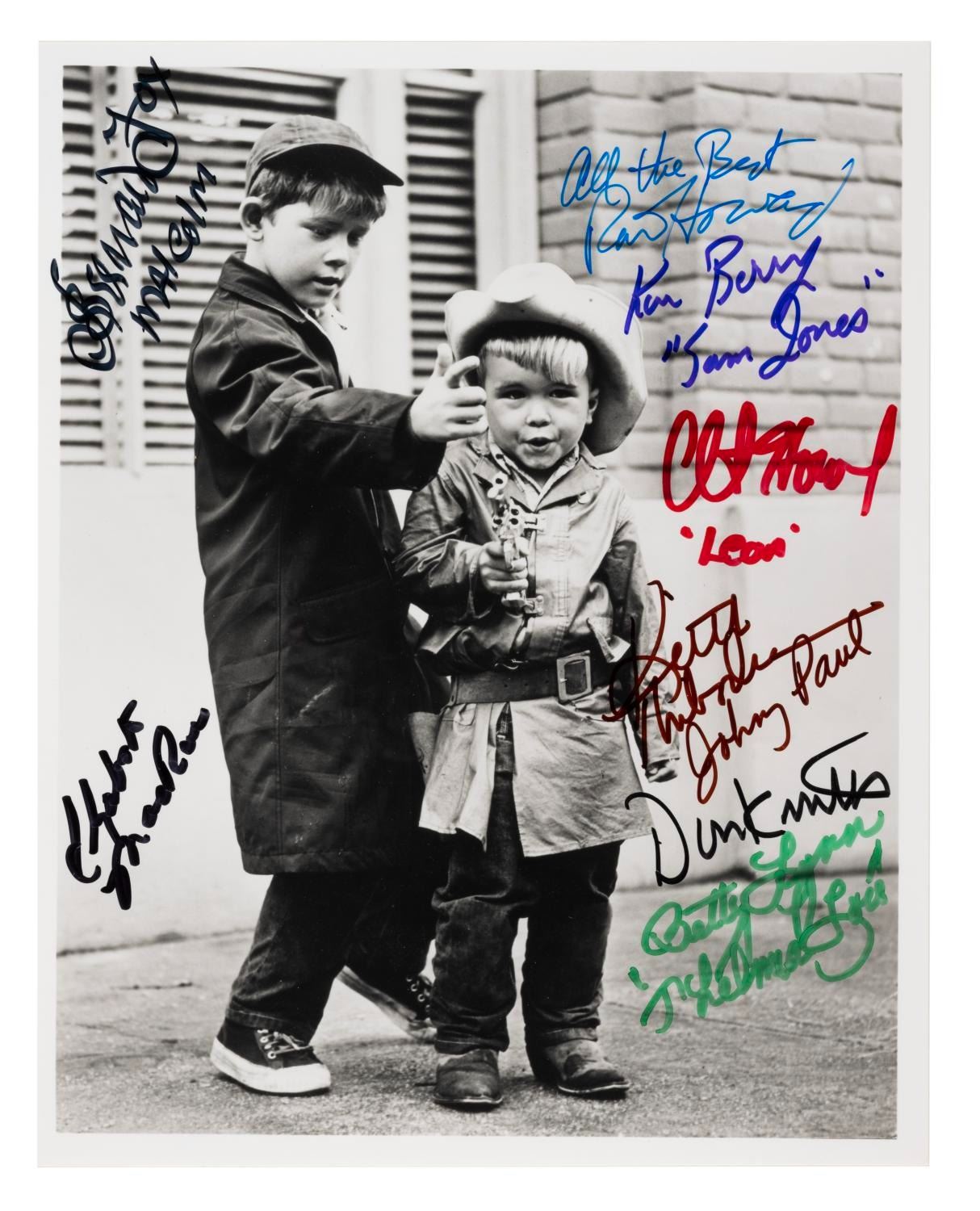 An "Andy Griffith Show" Multi-Signed Publicity Photo.