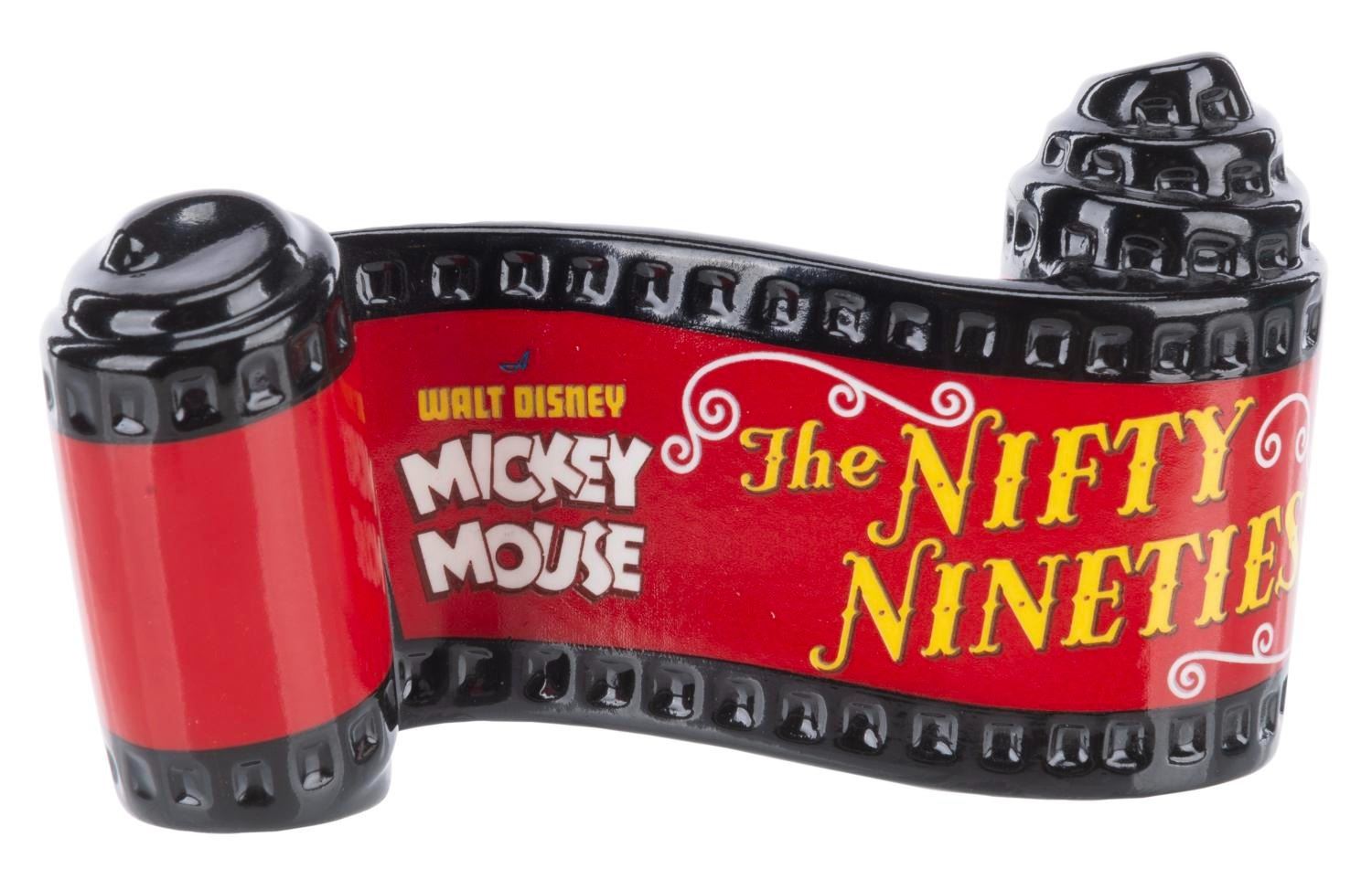 A WDCC "The Nifty Nineties" Title Scroll.