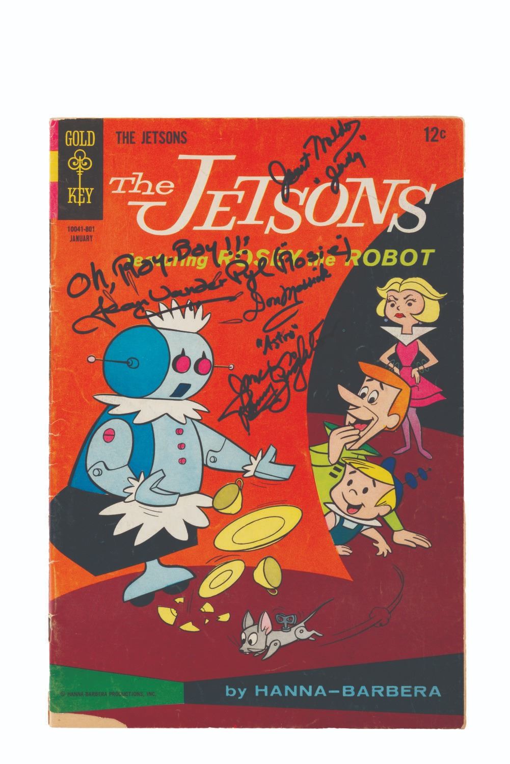 A Multi-Signed "The Jetsons" Comic Book.