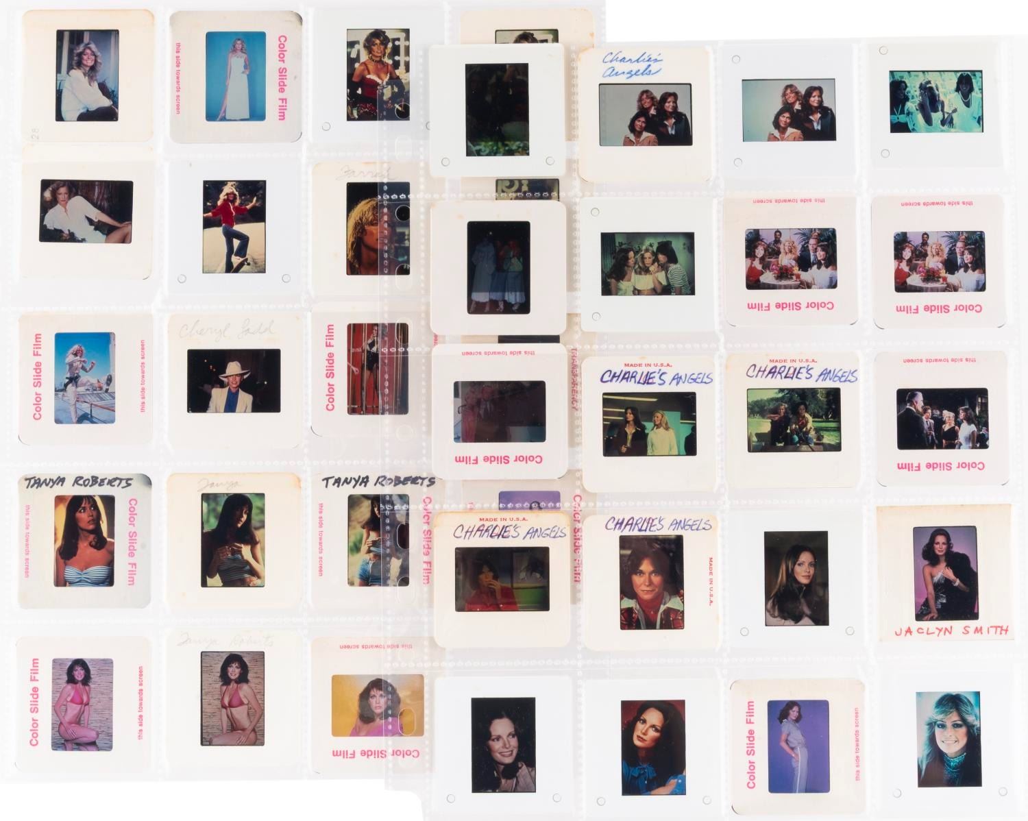 A "Charlie's Angels" Publicity Slide Collection.