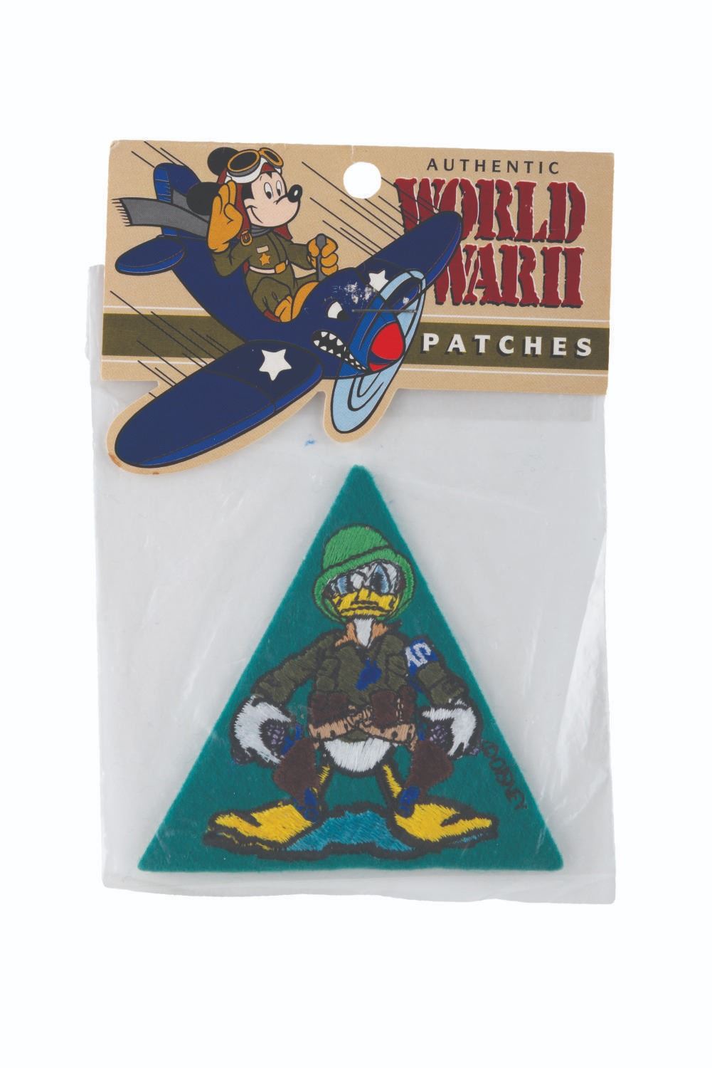 A Reproduction Donald Duck World War II Patch.