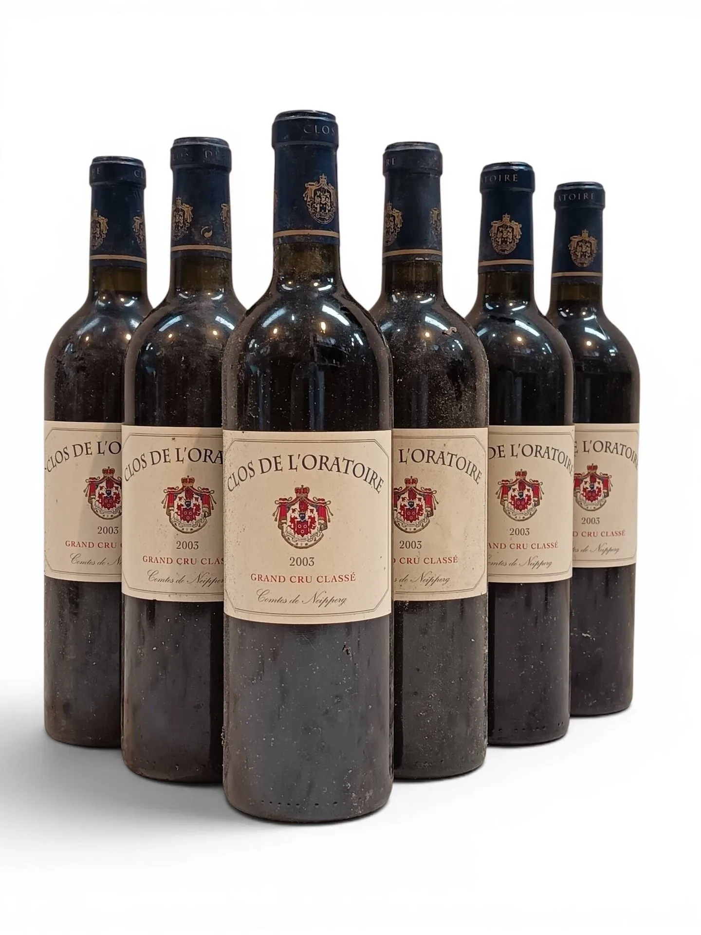 6 Bottles Château CLOS DE L'ORATOIRE - Gcc Saint Emilion 200 - Lot 78