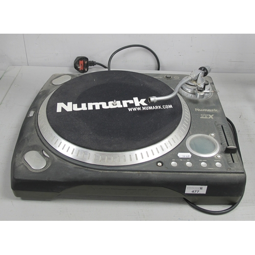 A Numark TTX Quartz Direct Drive Professional DJ Turntable, ...