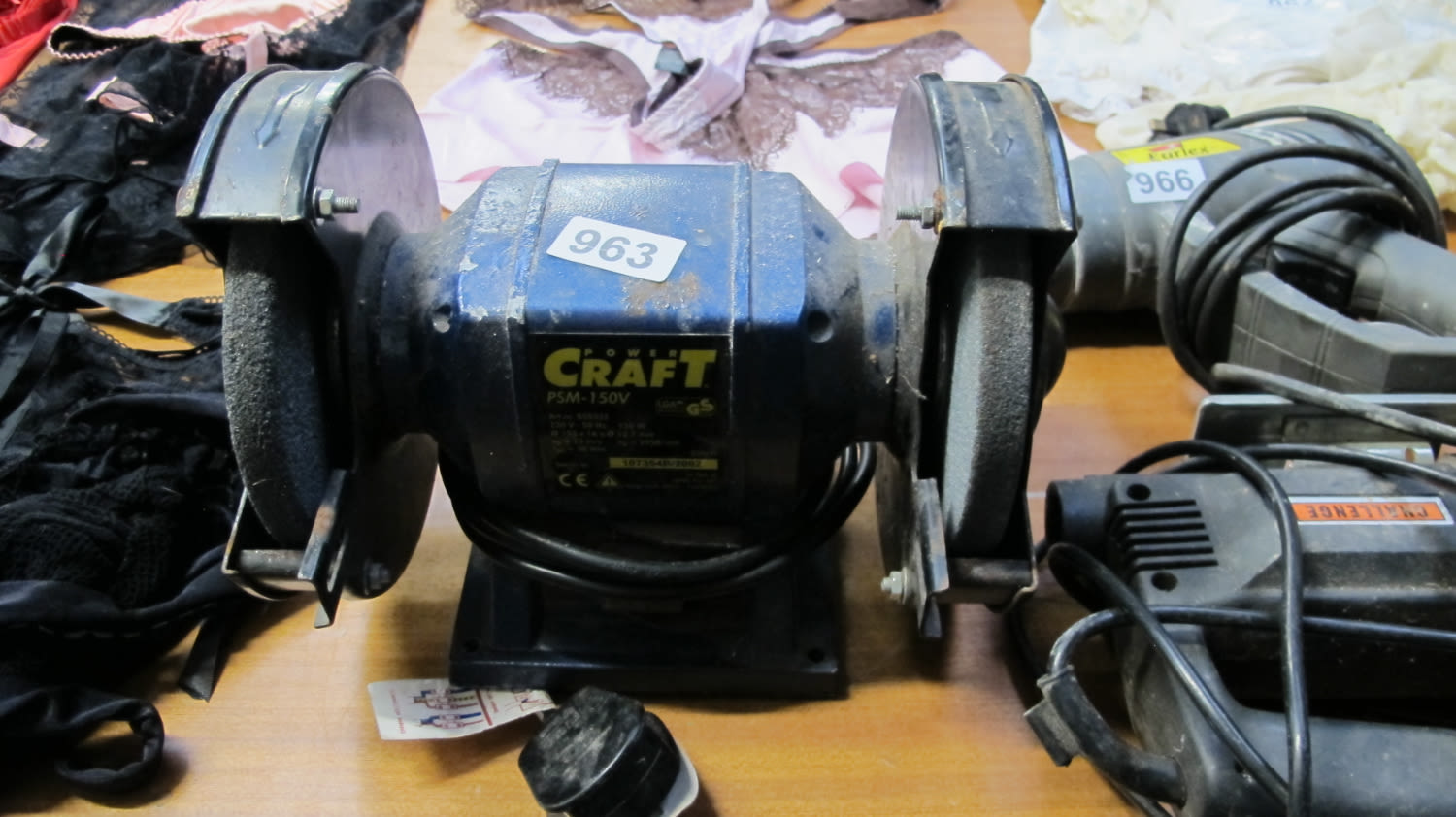 power craft bench grinder