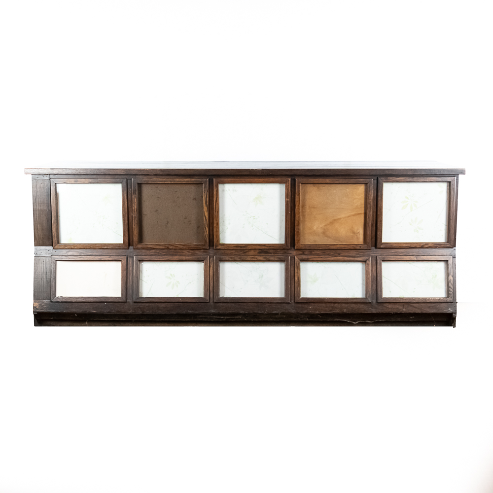 General Country Store "Sherer" Oak Seed Counter