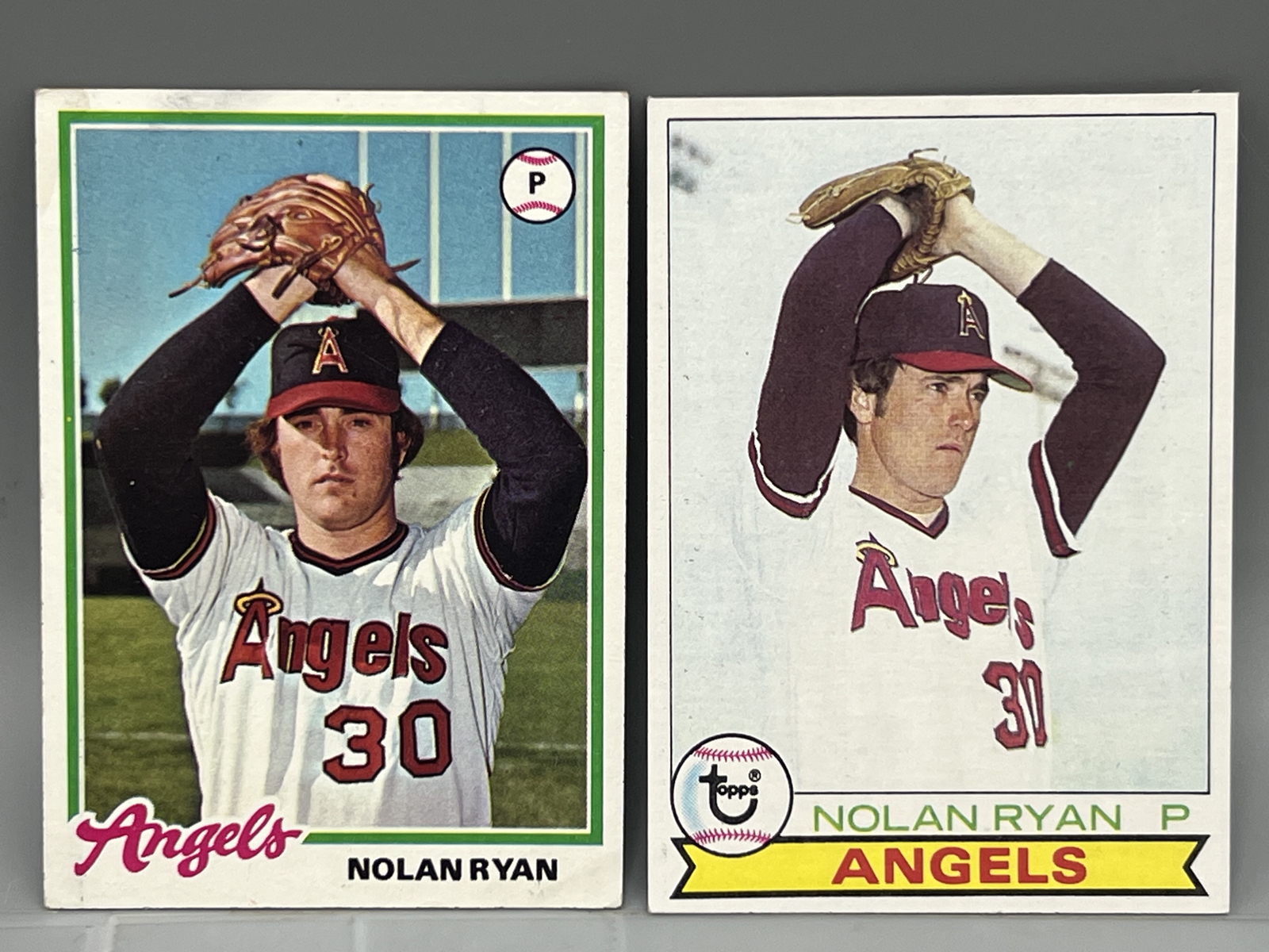 1978 & 1979 Topps Nolan Ryan #400 & #115