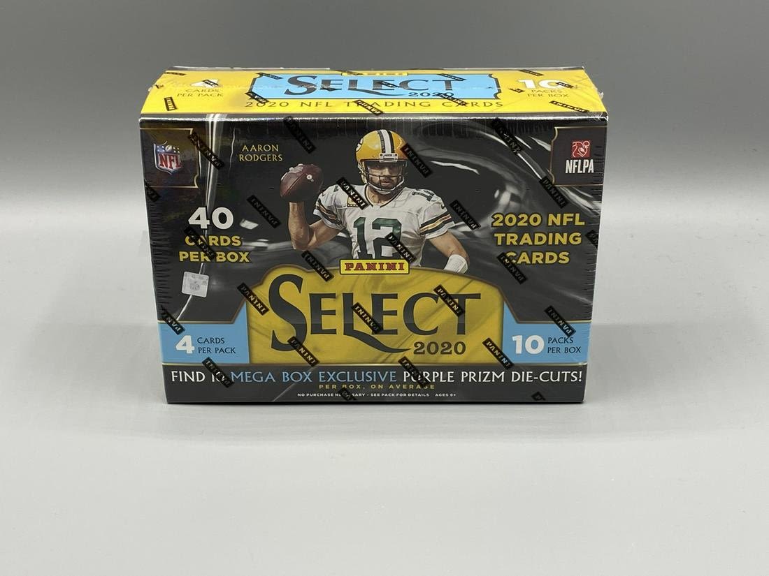 2020 Panini Select Football Mega Box - Burrow/Herbert