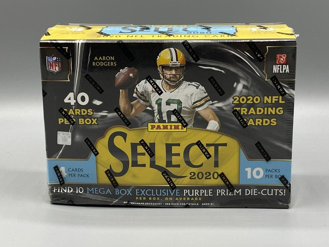 2020 Panini Select Football Mega Box - Burrow/Herbert