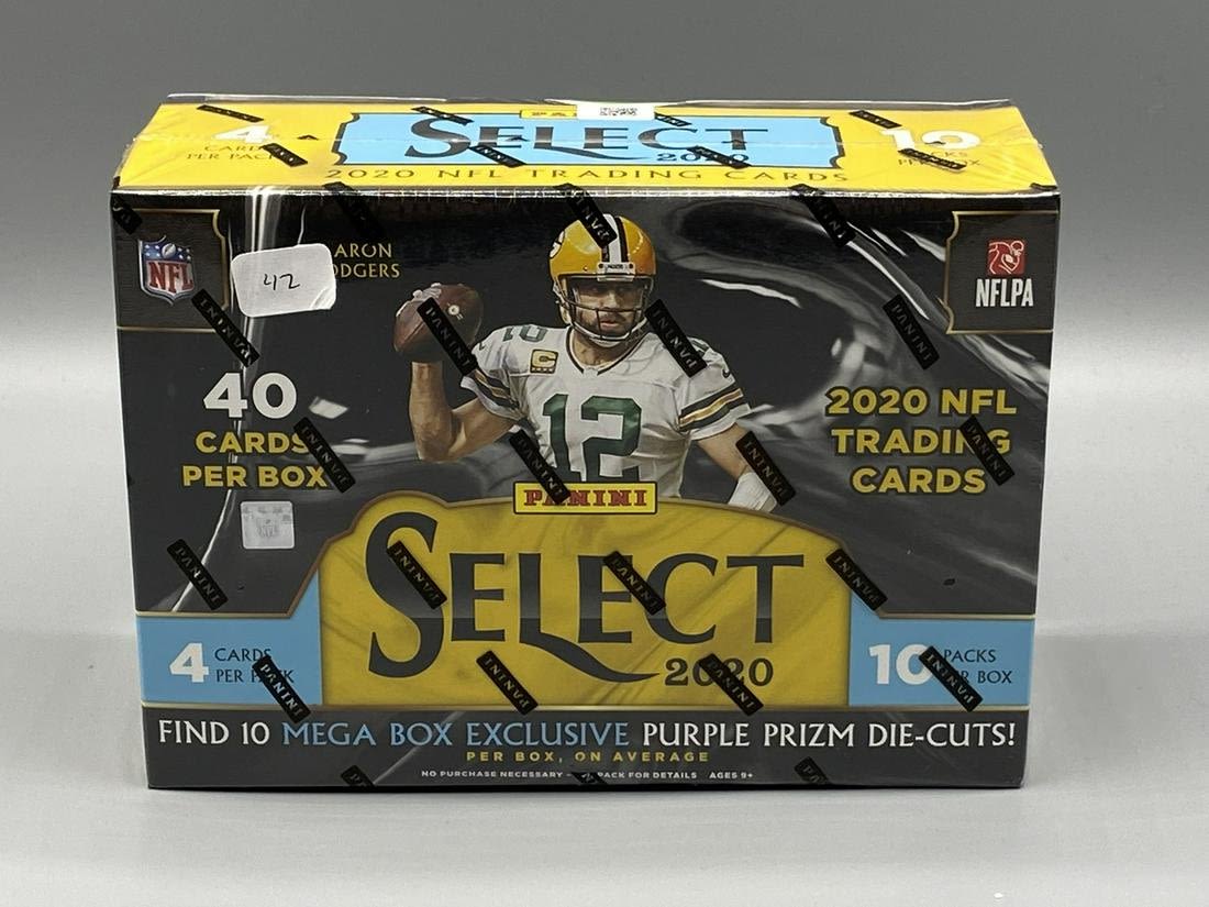 2020 Panini Select Football Mega Box - Burrow/Herbert