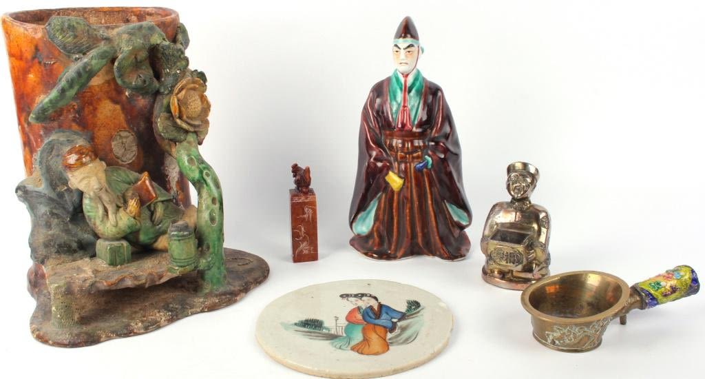 ASIAN COLLECTIBLES - LOT OF 6