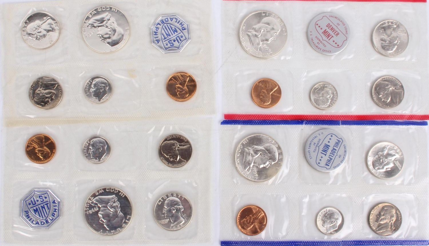 UNITED STATES UNCIRCULATED COIN SETS - LOT OF 3