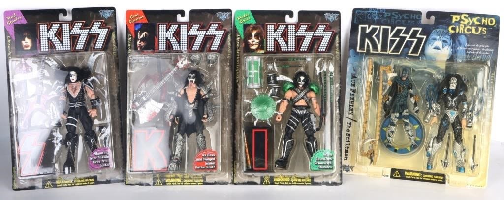 KISS MEMBERS ULTRA ACTION FIGURES MCFARLANE TOYS