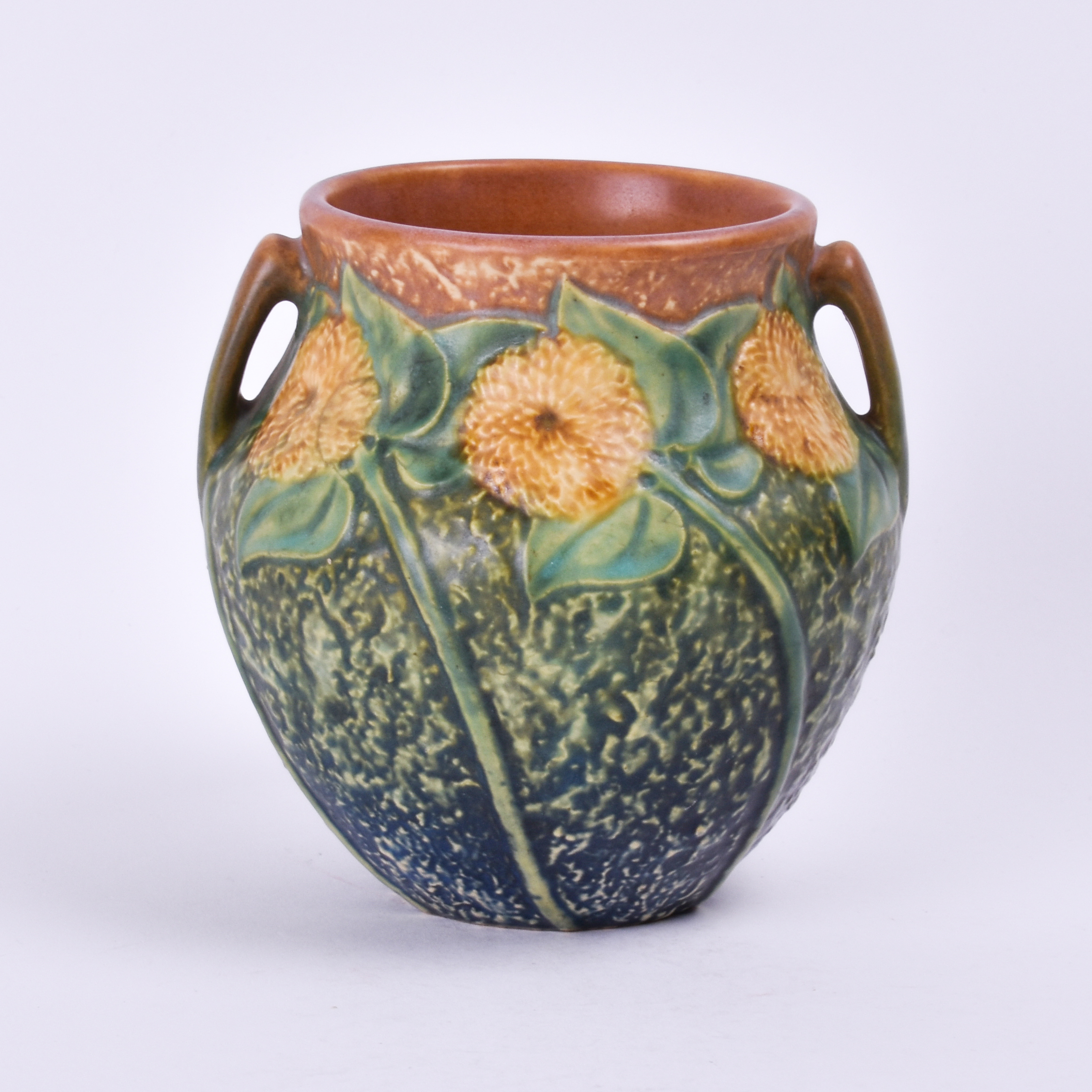 Roseville Pottery Sunflower Vase