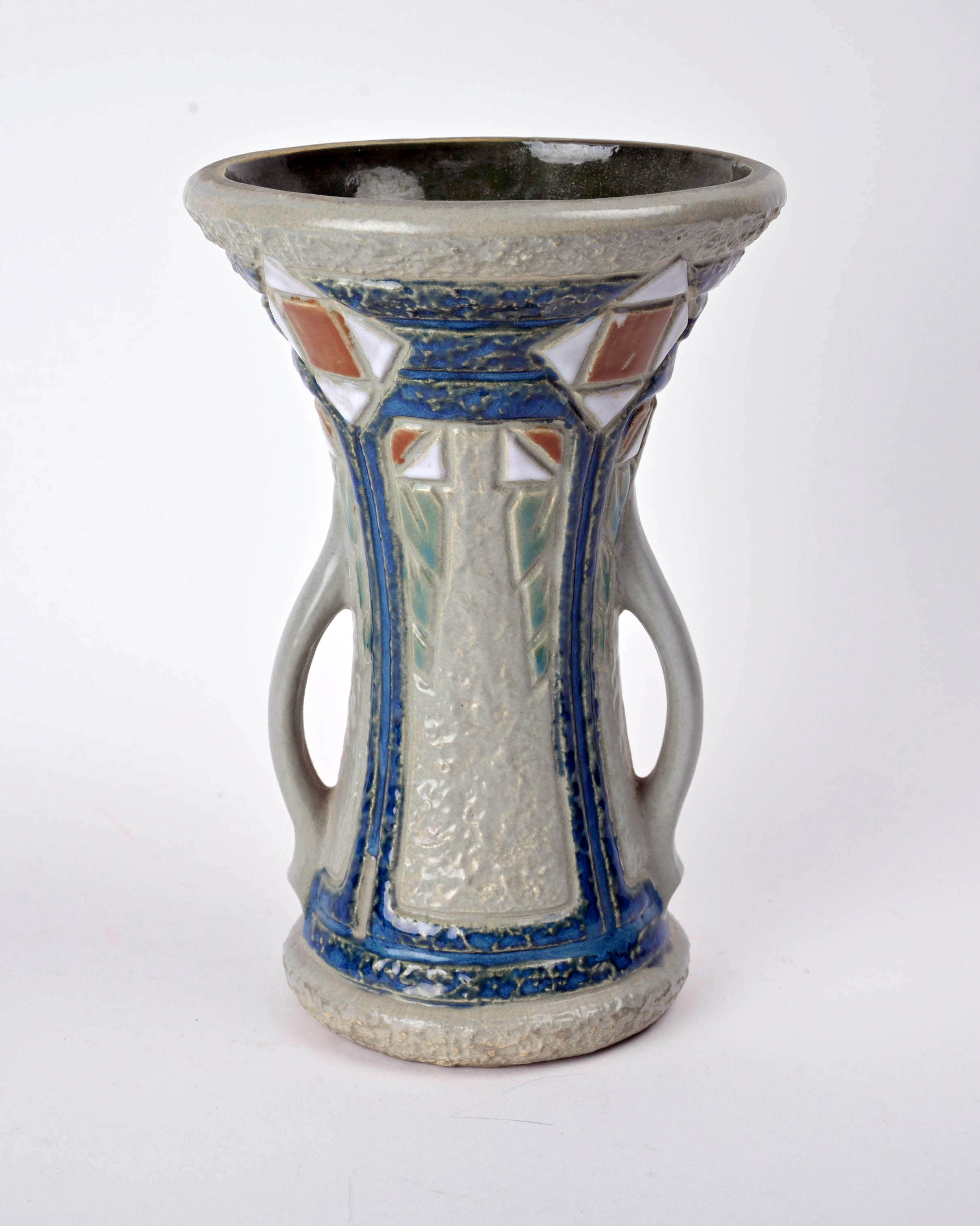Roseville Pottery Grey Mostique Vase