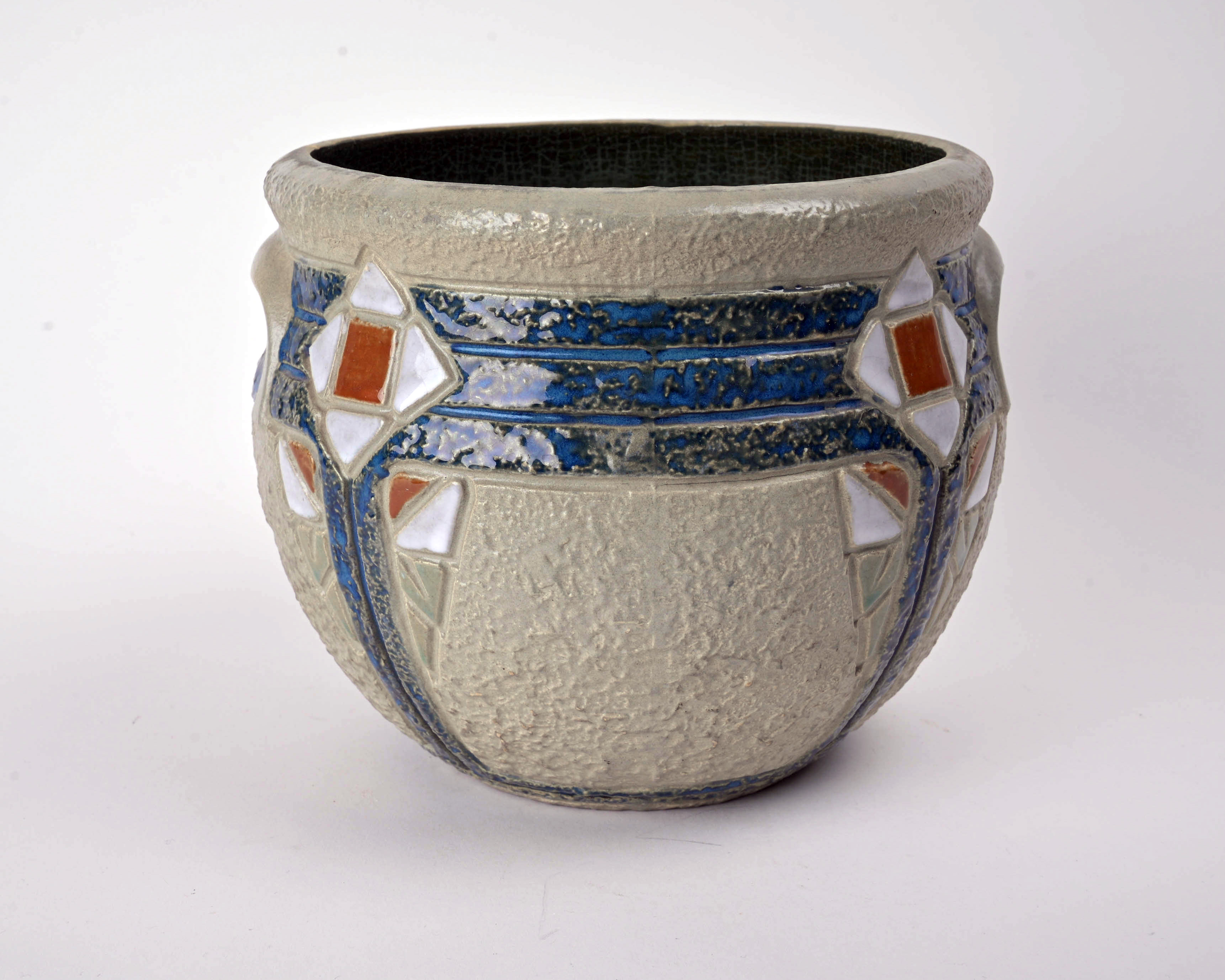 Roseville Pottery Grey Mostique Vase