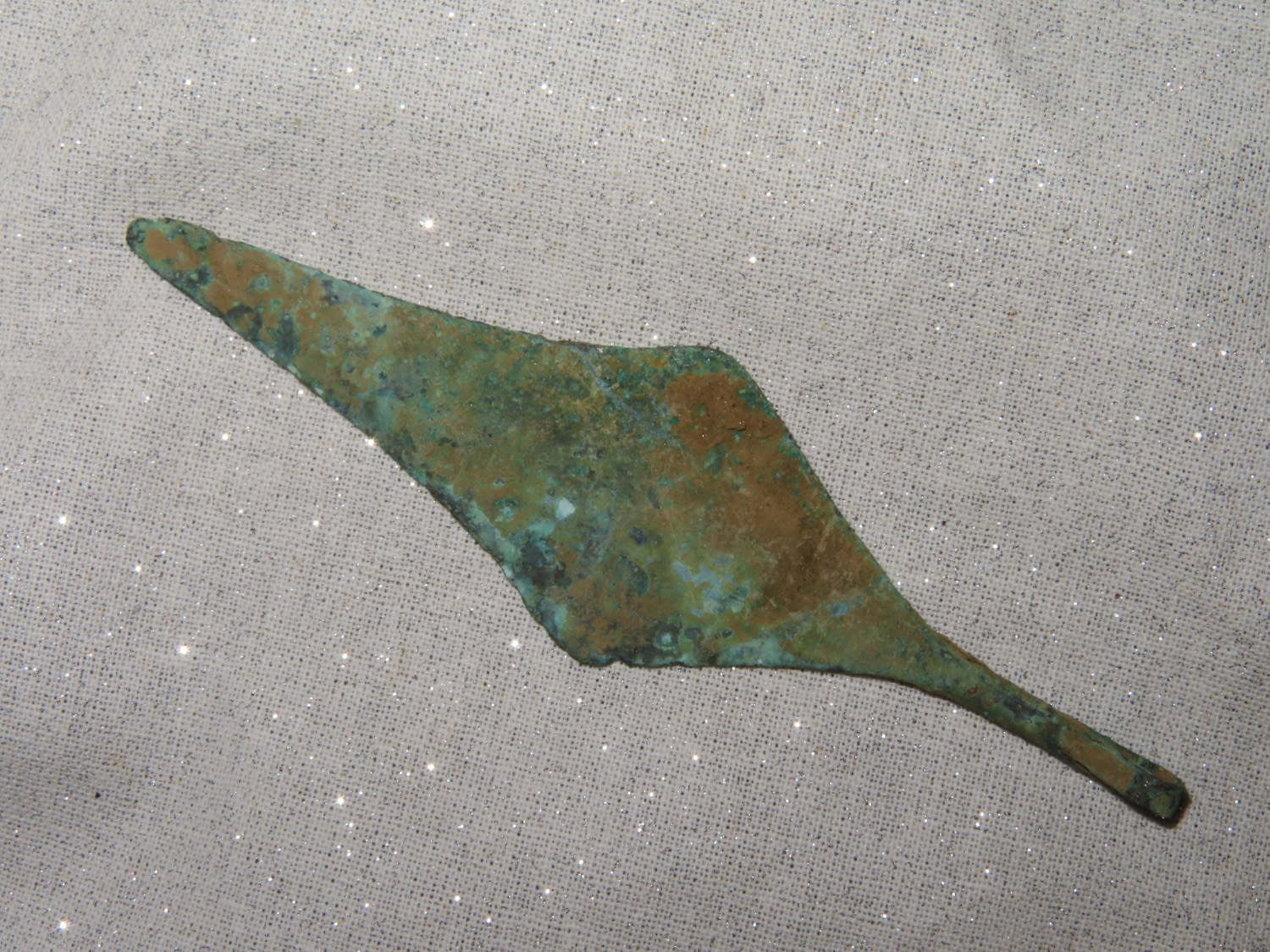 ANCIENT ROMAN BRONZE AGE VIKING SPEAR, ARROWHEAD, DAGGER, TOOL, WEAPON