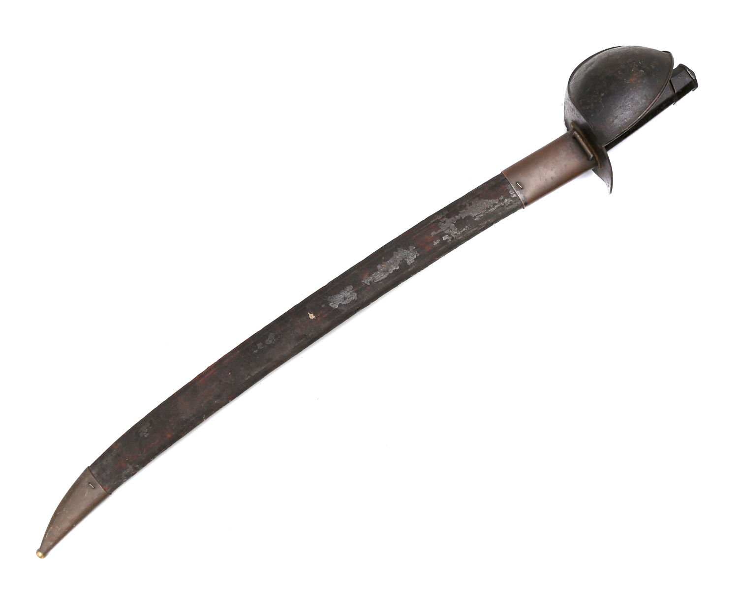 FRENCH NAVAL CUTLASS, C. 1842