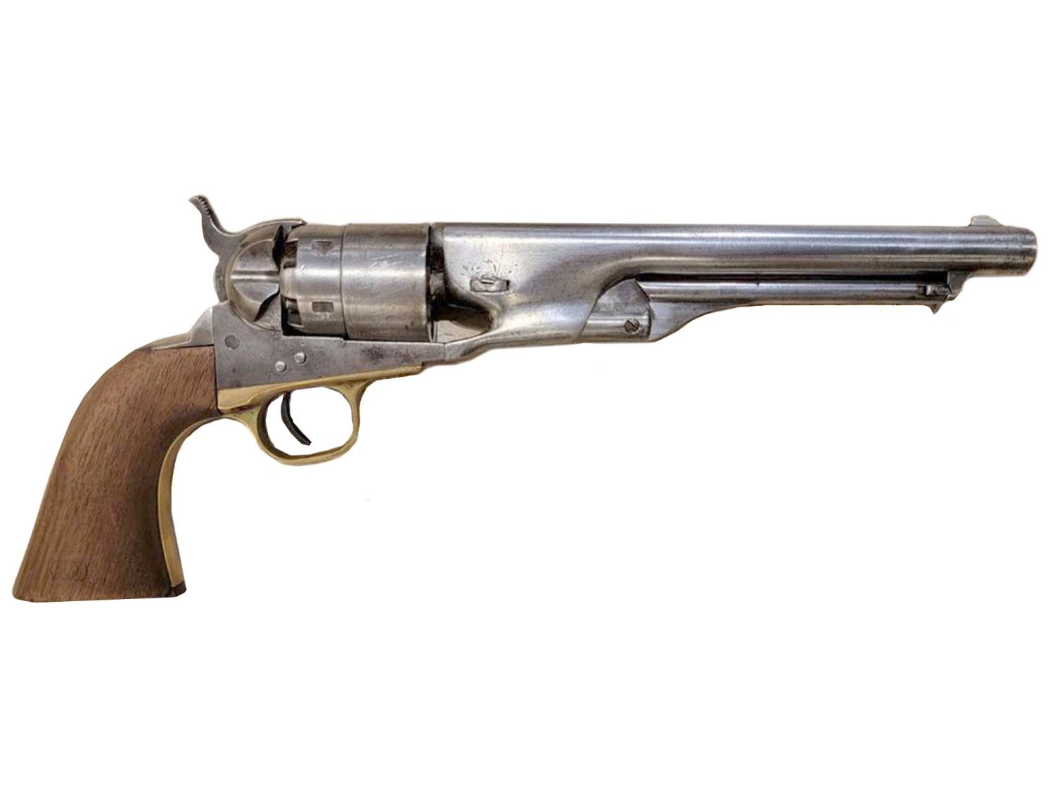 A CIVIL WAR COLT US MODEL 1860 ARMY .44 CALIBER PERCUSSION REVOLVER
