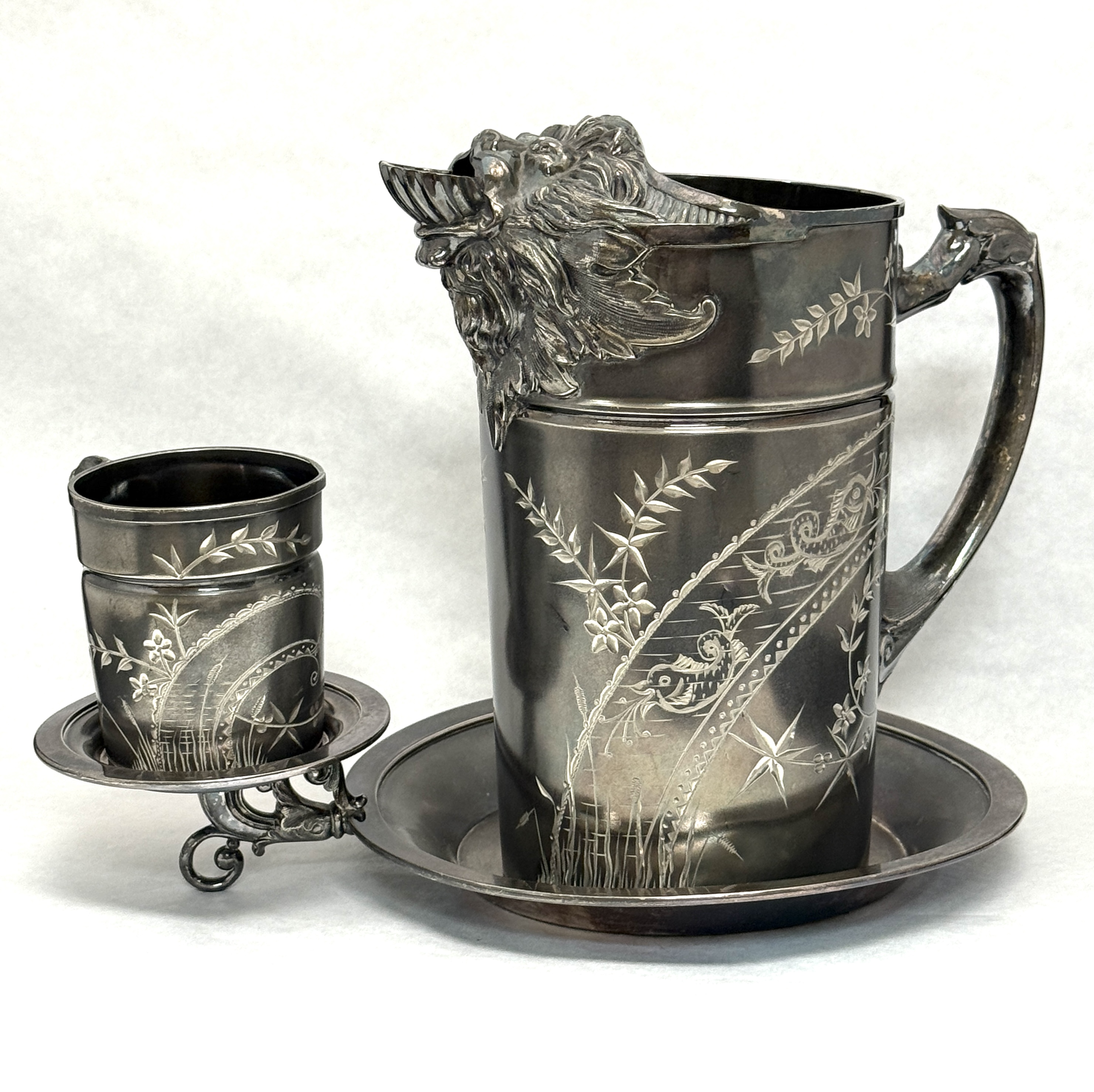 James Tuft Pitcher and Cup