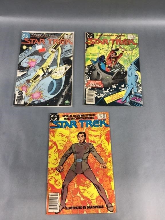 Star Trek issues 12, 18, & 19 DC Comics