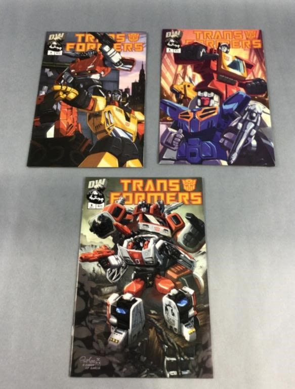 Transformers DW issues 4, 5 & 6