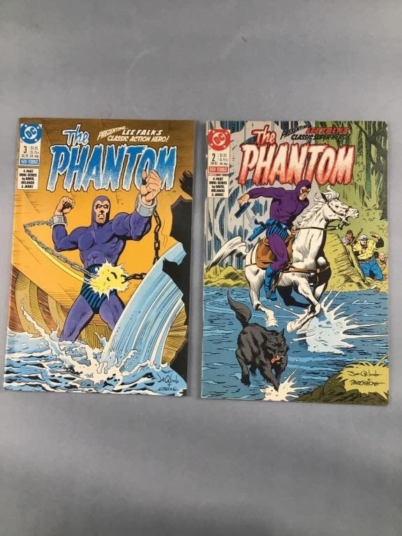 DC’s The Phantom issue no. 2 & 3