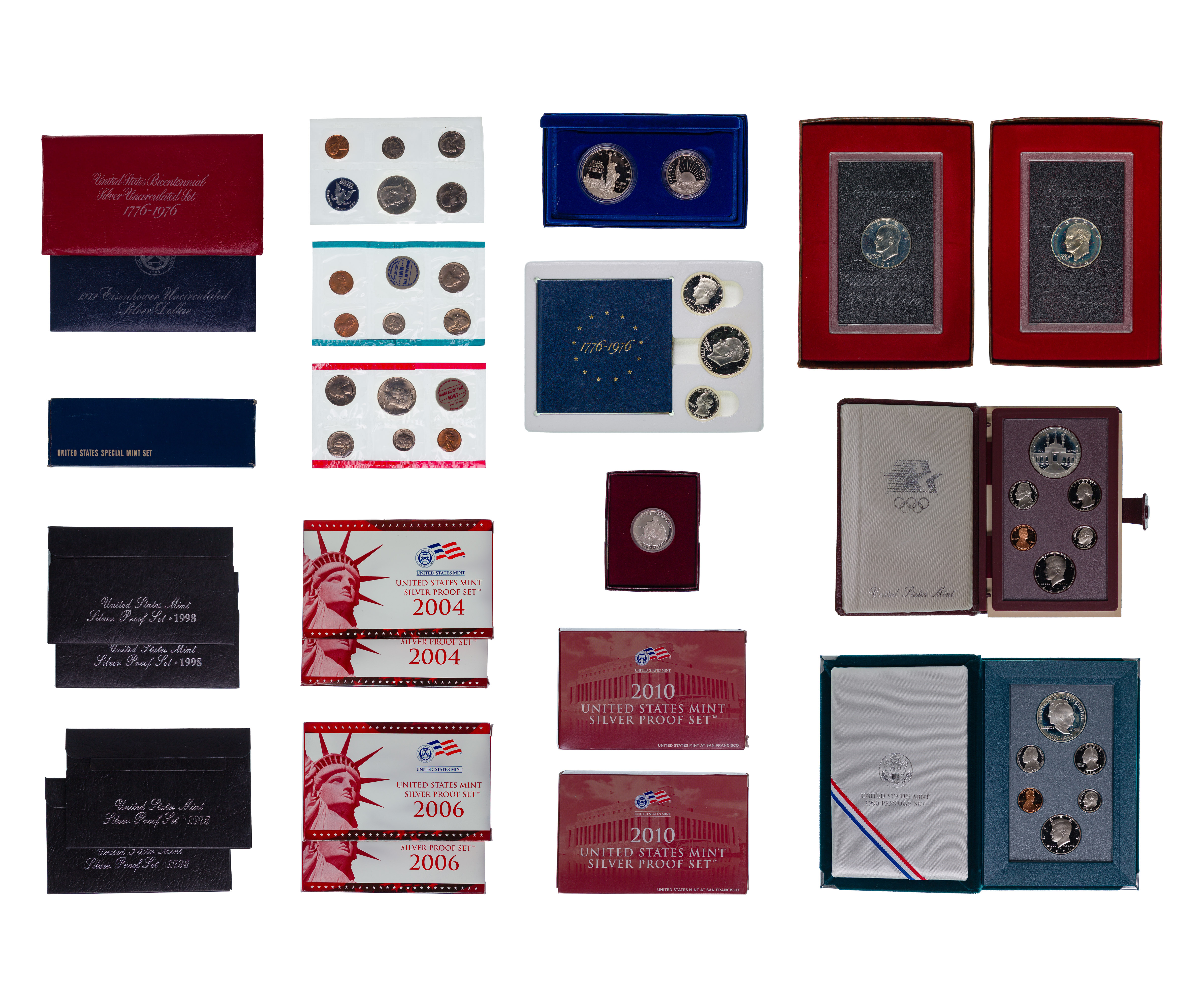 United States Silver Proof and Commemorative Set Assortment