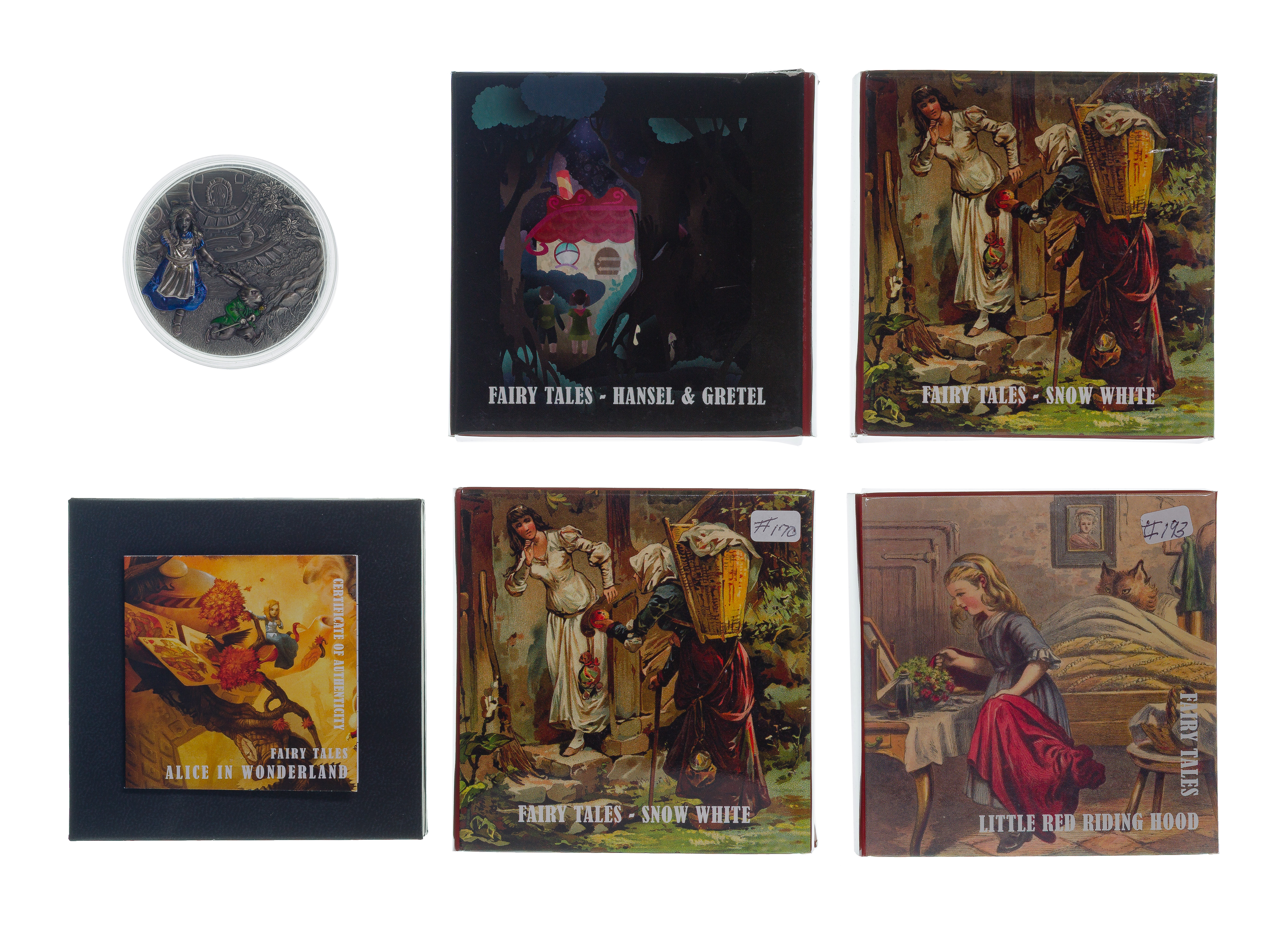 Cook Islands Fairy Tales Silver Rounds
