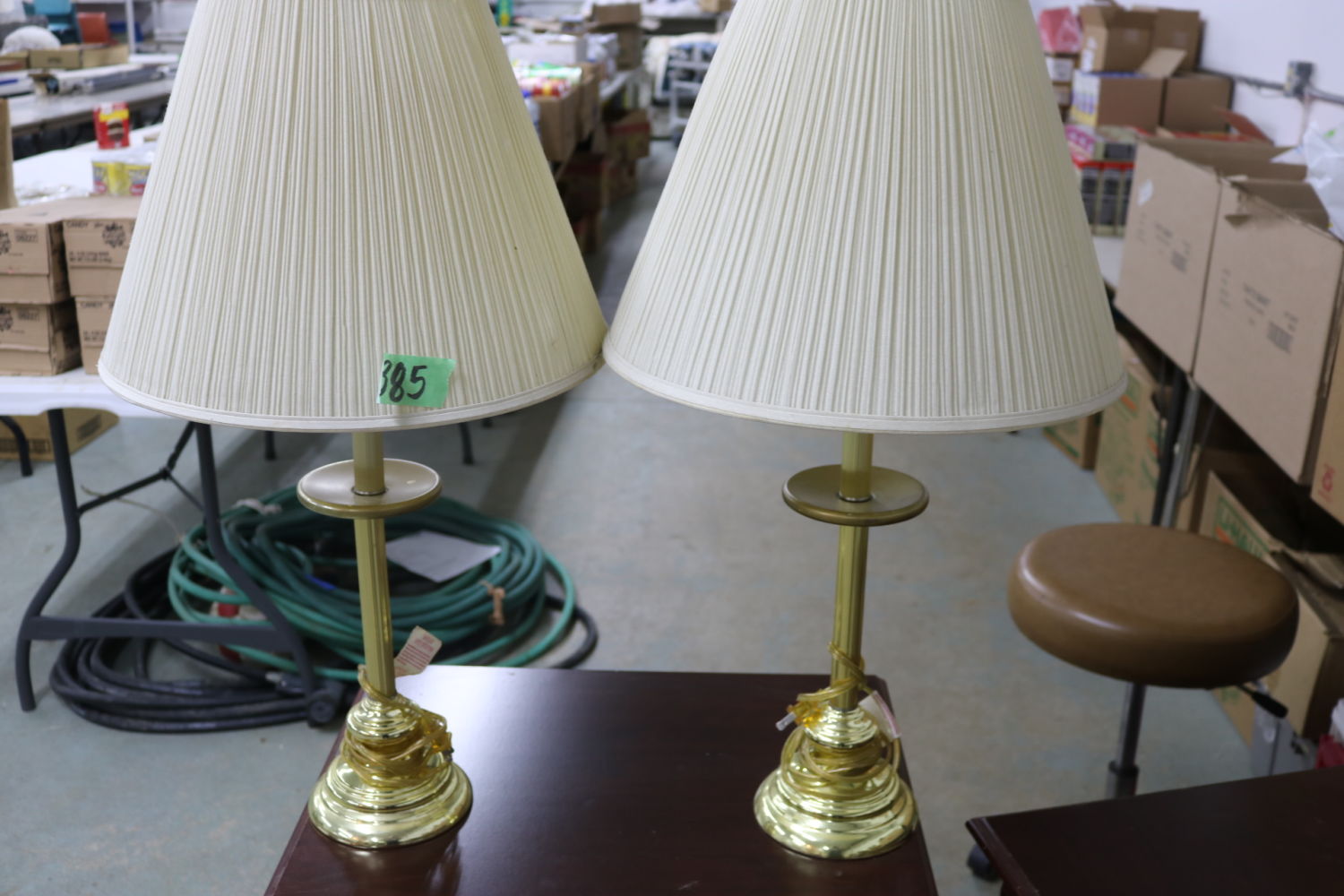 PAIR OF TABLE LAMPS