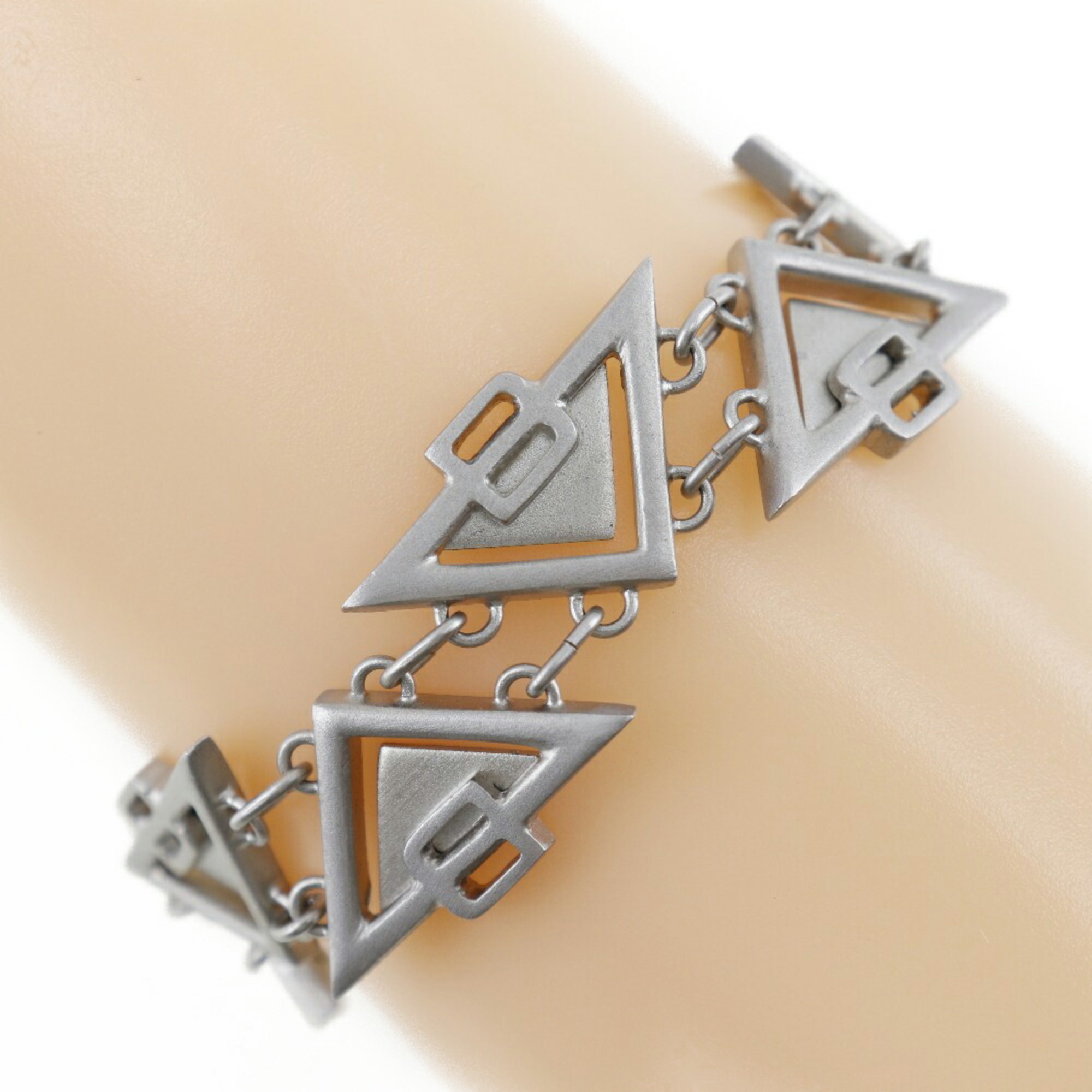 Bottega Veneta BOTTEGAVENETA Triangle Bracelet 925 Silver Made in Italy Unisex