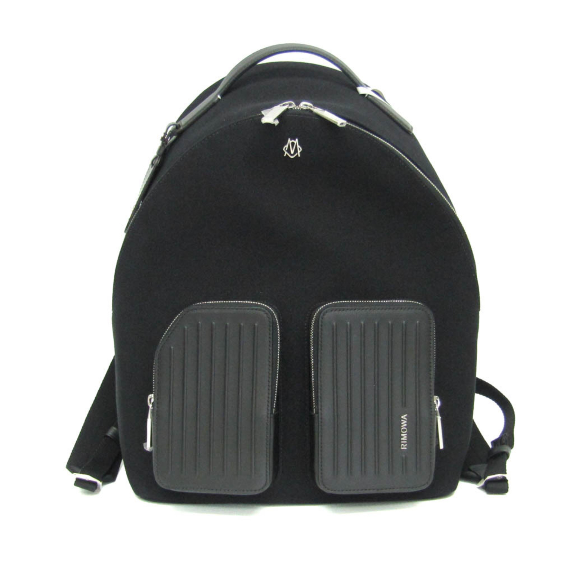 Coach NEVER STILL 52500001 Men,Women Leather,Canvas Backpack Black