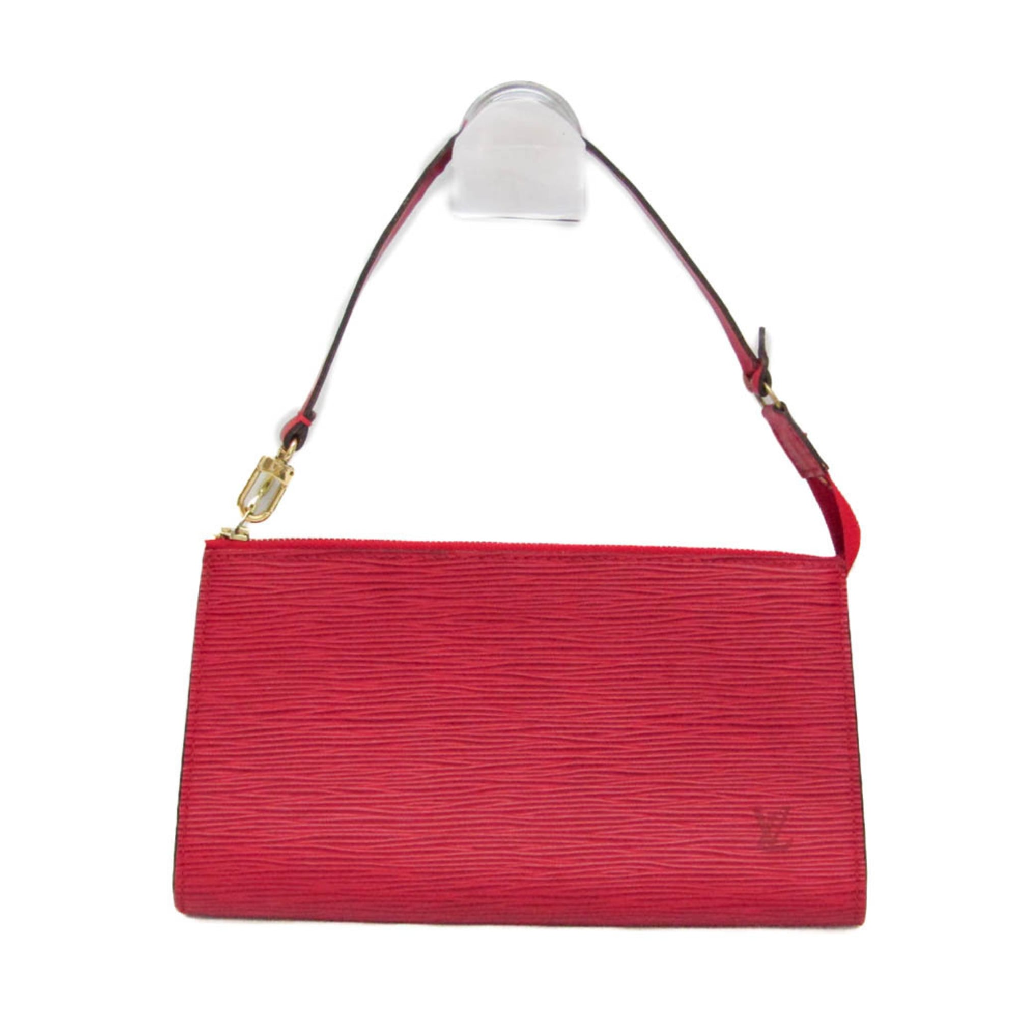 Louis Vuitton Epi Pochette Accessoires24 M52947 Handbag Red