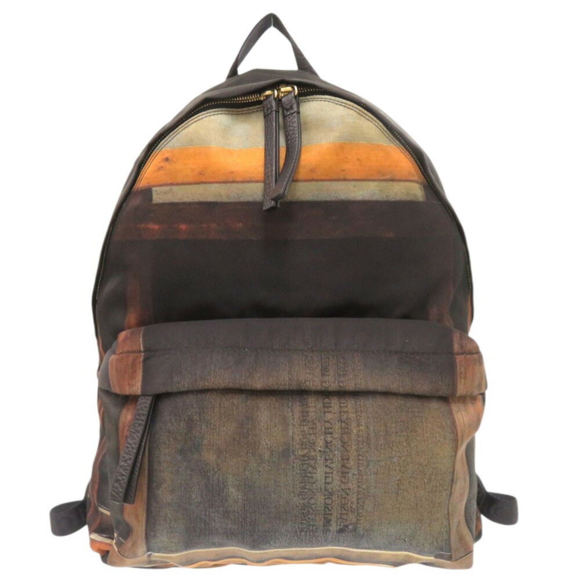 Givenchy nylon and leather black backpack/daypack 0626GIVENCHY