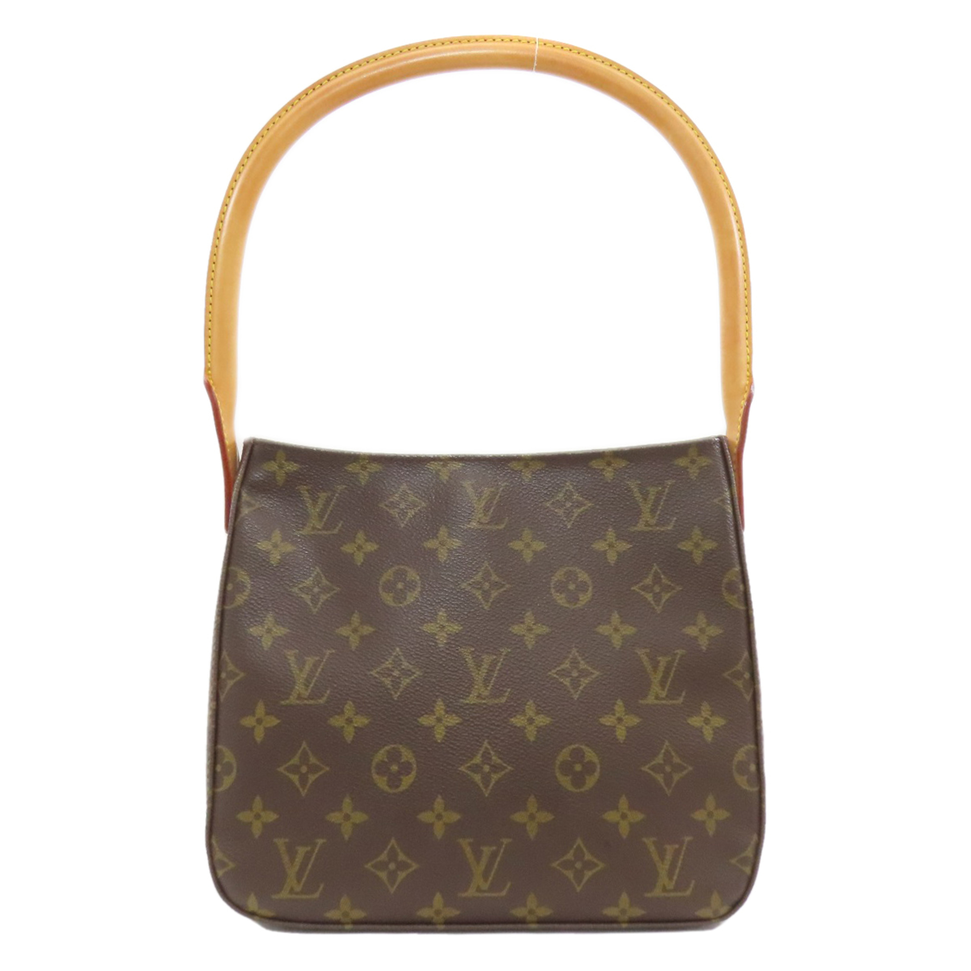 Louis Vuitton M51146 Looping MM Shoulder Bag Monogram Canvas Women's LOUIS VUITTON
