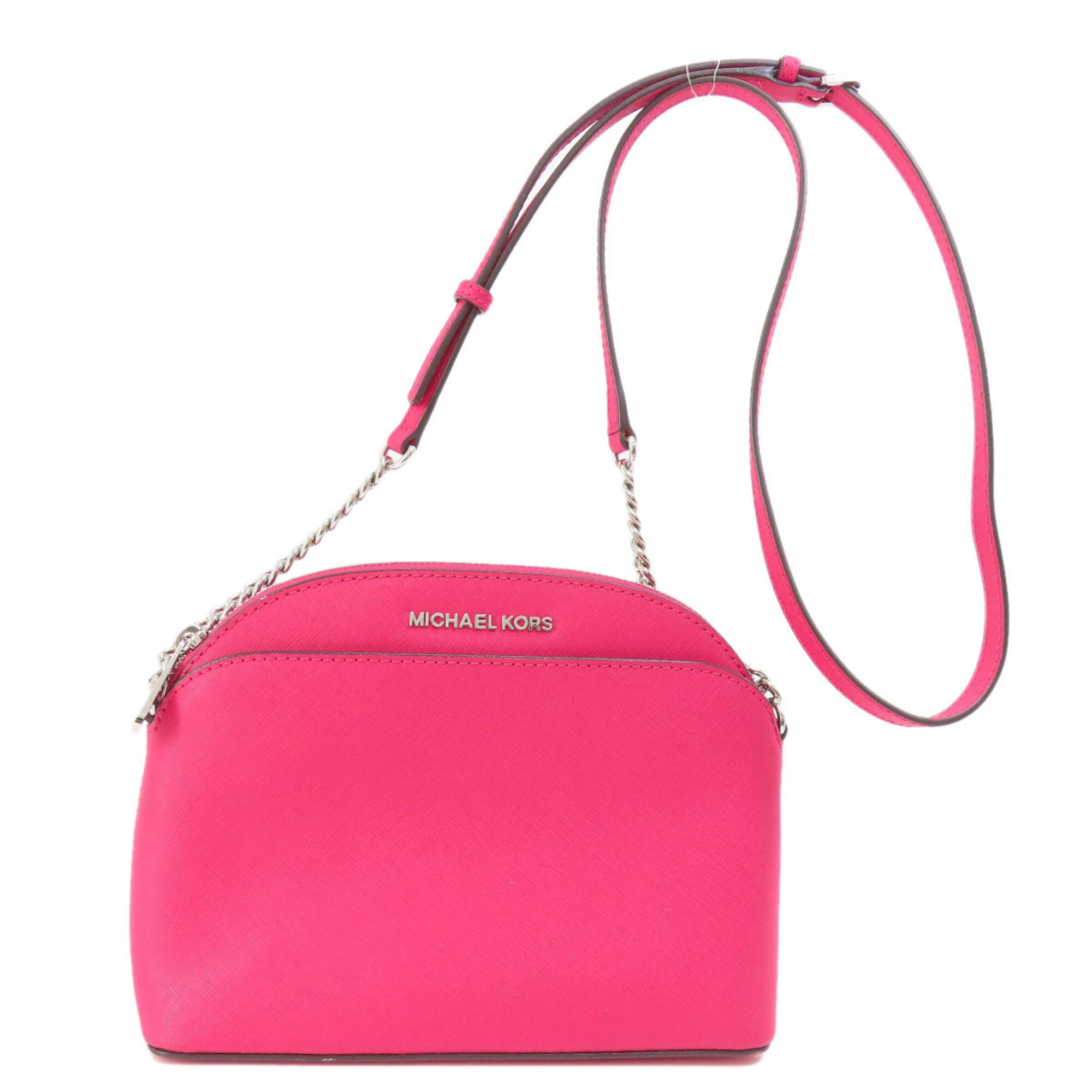 Michael Kors Logo Shoulder Bag PVC Women's