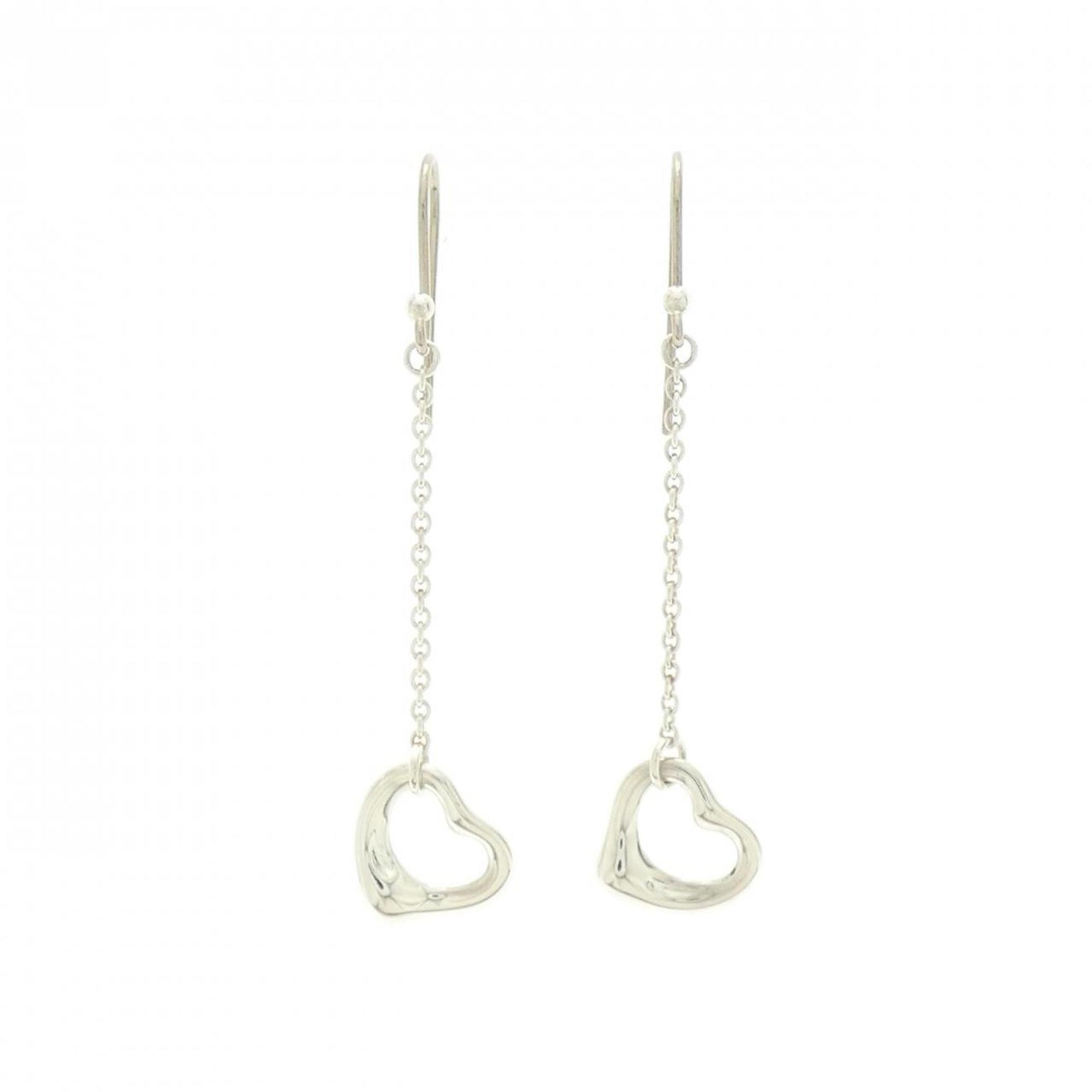 Tiffany Open Heart Drop Earrings