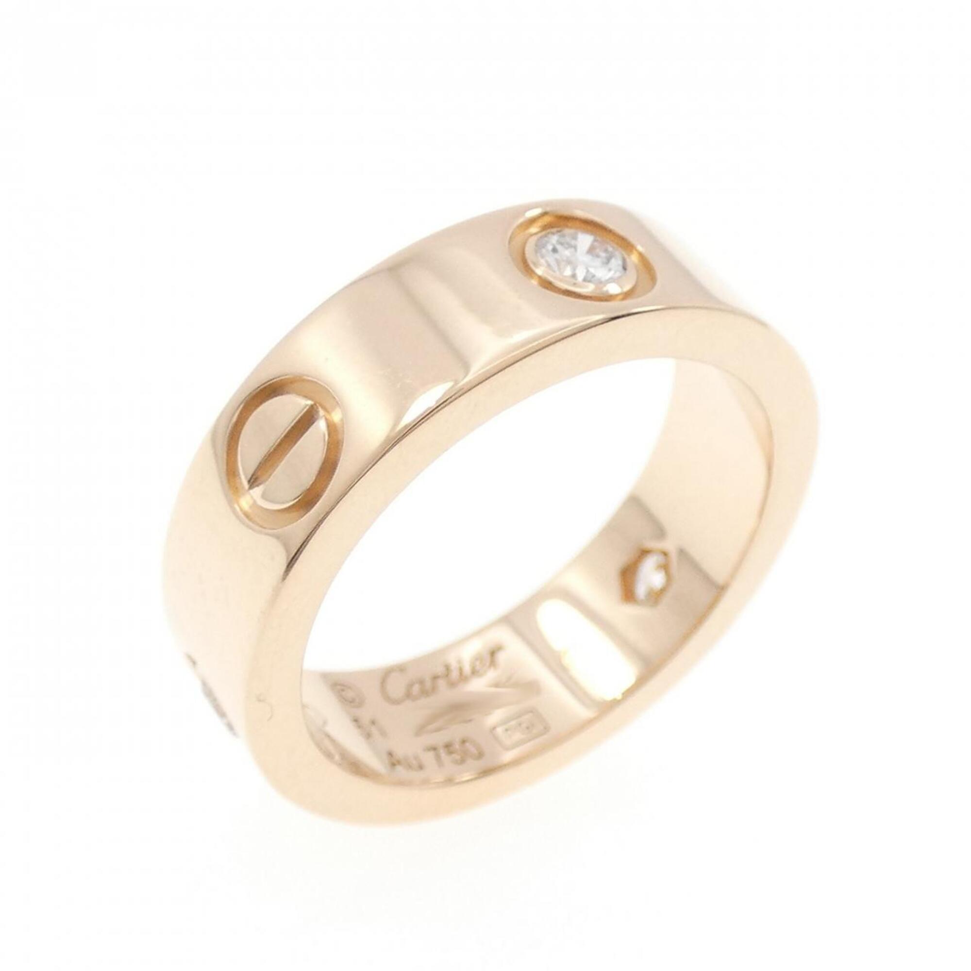 Cartier Love Half-Diamond Ring