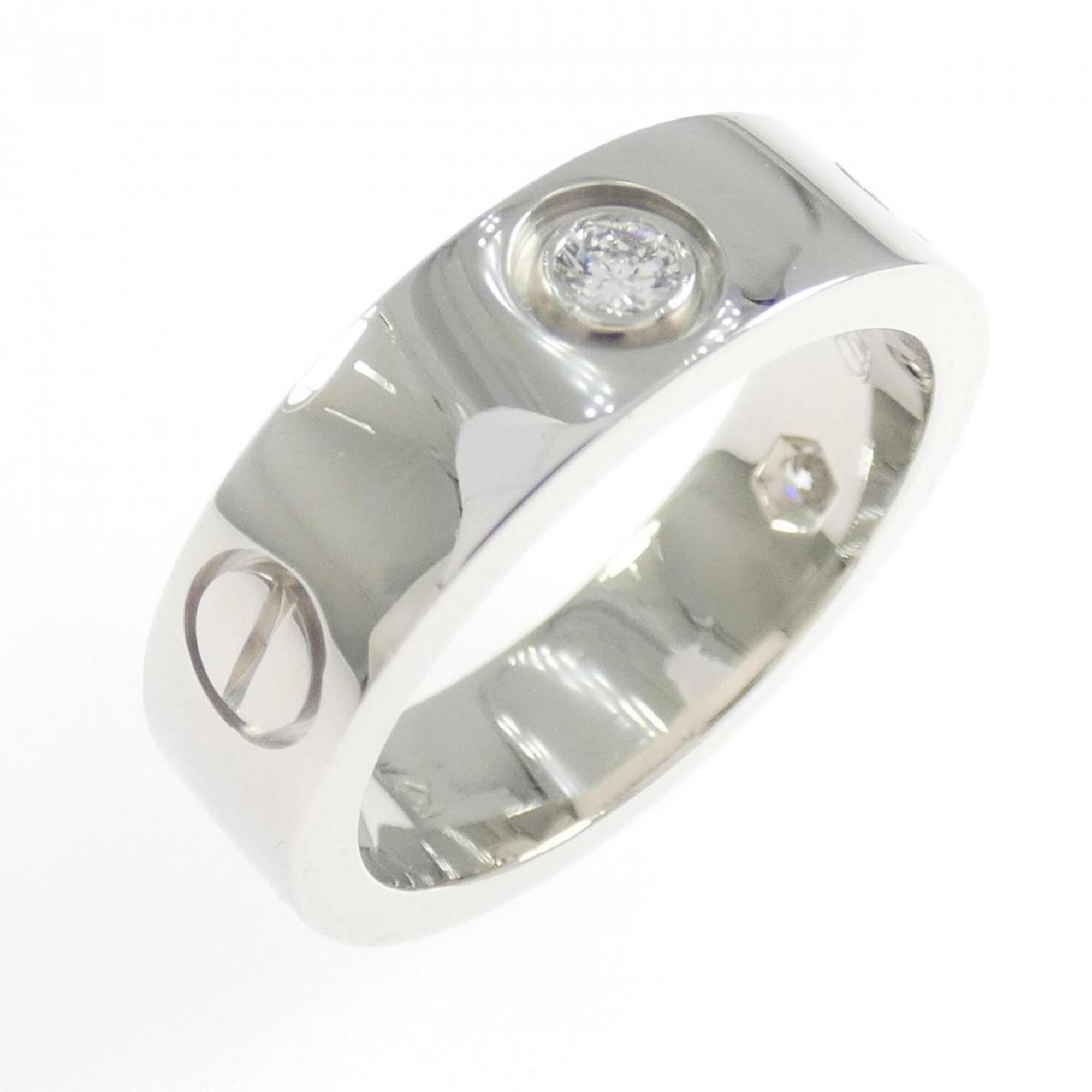 Cartier Love Half-Diamond Ring