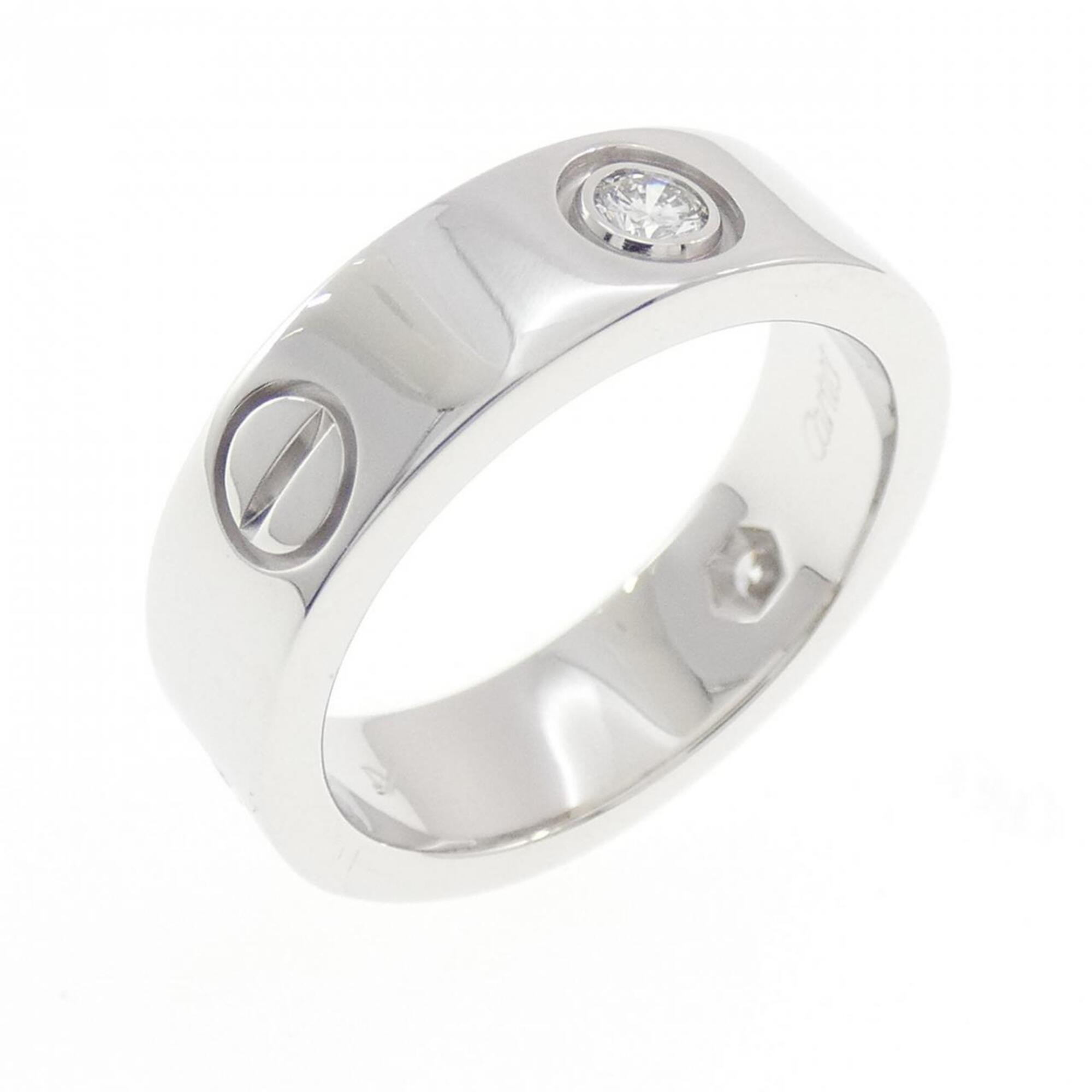 Cartier Love Half-Diamond Ring