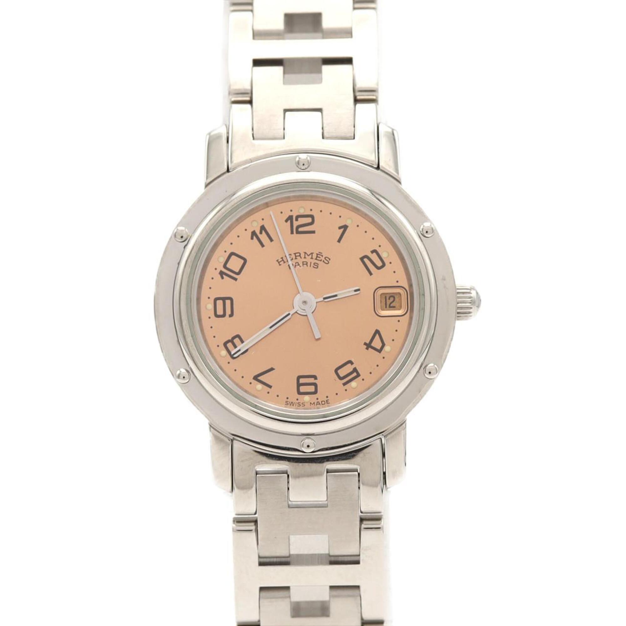Hermes Clipper CL4.210 SS Quartz Watch